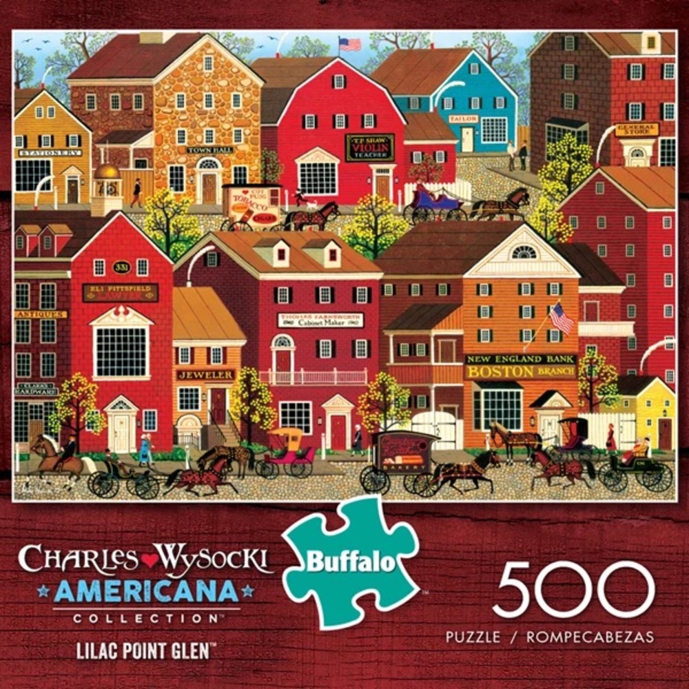Buffalo Charles Wysocki AMERICANA COLLECTION Puzzle - 500 pieces
